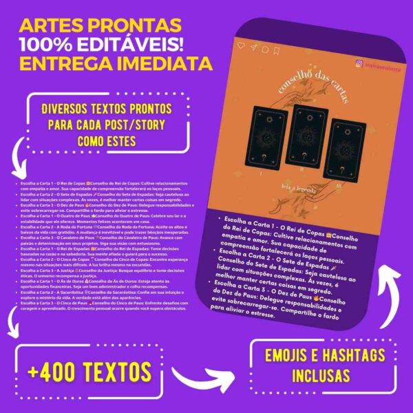 Posts e Stories para Tarot - Image 5