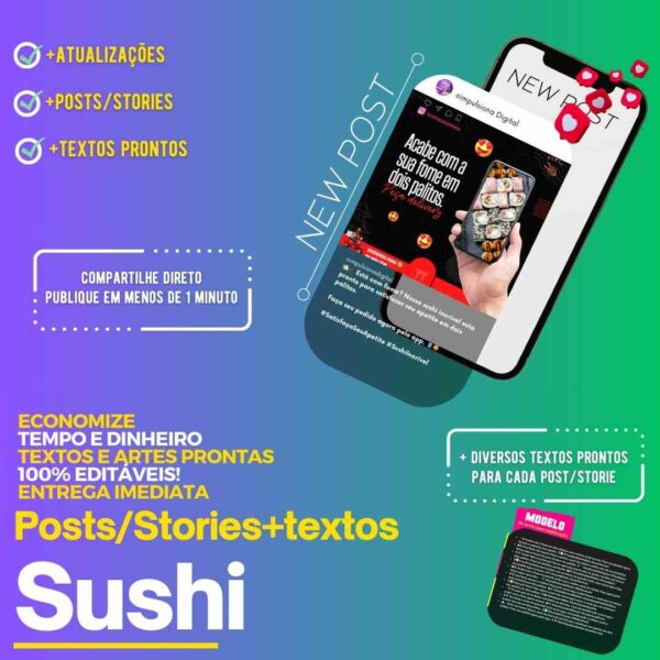 Posts, Stories Sushi - Image 6